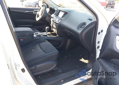 2017 Nissan Pathfinder S z USA, uszkodzony, nr VIN 5N1DR2MMXHC907991